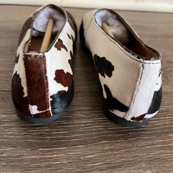 Madewell The Mylie Ballet Flat in Dark Carob Multi Calf Hair NWOB - Picture 9 of 13